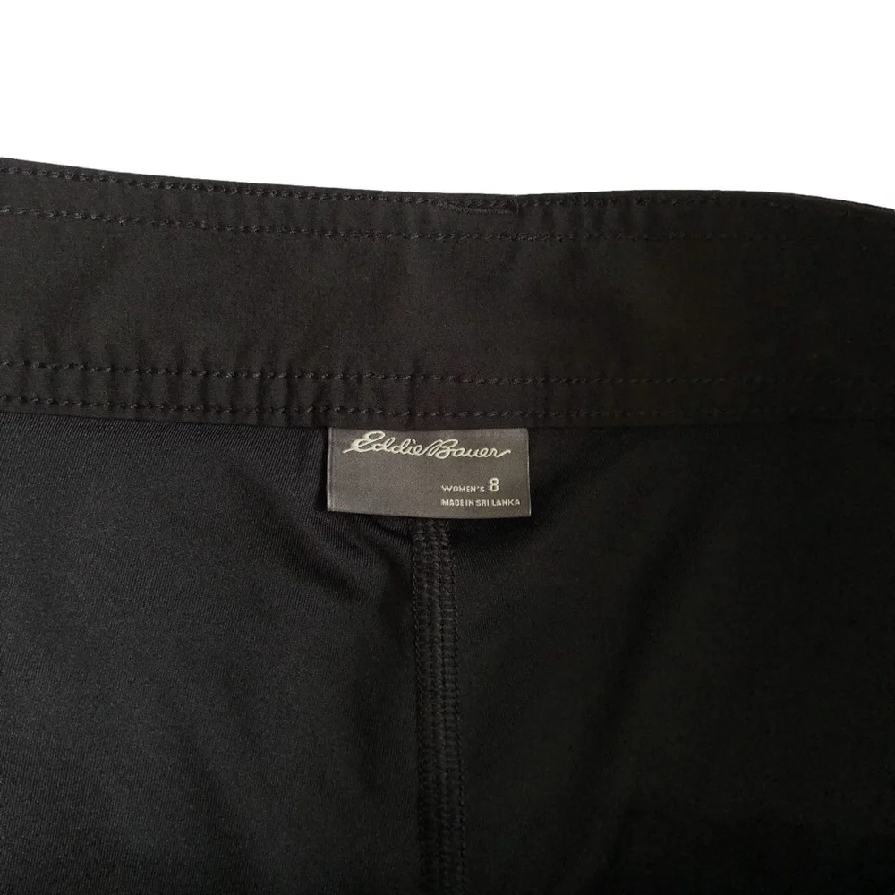 Eddie Bauer Black Athletic Skort‎ with pockets Size 8